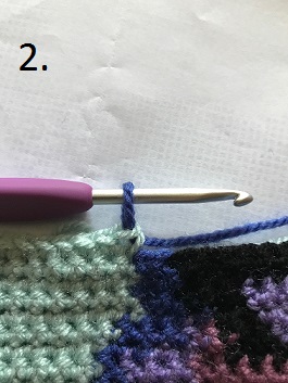 Two Colour Graphghan Pattern Graphghan tutorial